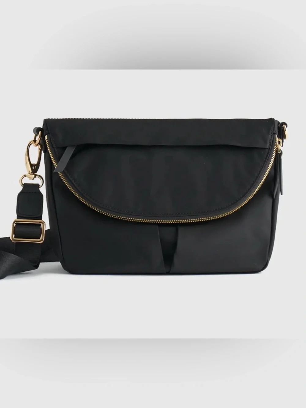 Quince Revive Nylon Foldover Crossbody
